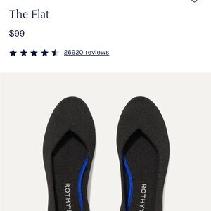 Rothy’s Black Flat Shoes